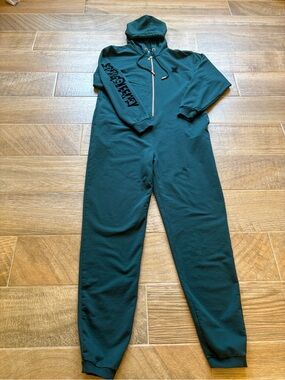 Savage X Fenty Forever Savage Showgirl Hooded Onesie, Size Small